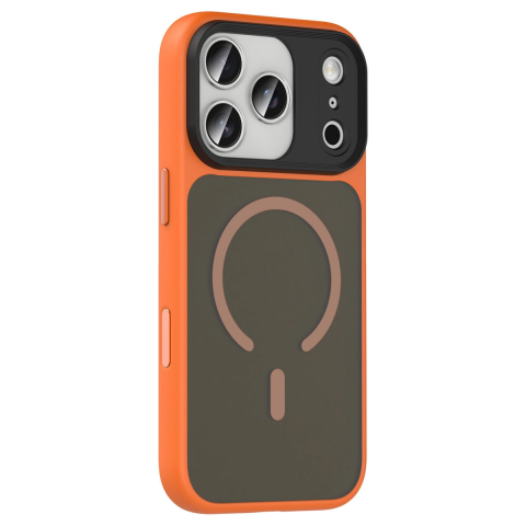 Joko Apple İphone 17 Pro Megane Magsafe Kapak - Turuncu
