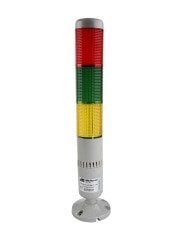 Mutlusan T5 Serisi 3 Kat Işıklı Kolon Flaşörlü Buzzer 24Vdc 129 087 000317