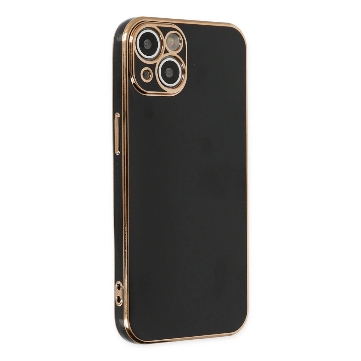Apple İphone 14 Kılıf Volet Silikon - Siyah