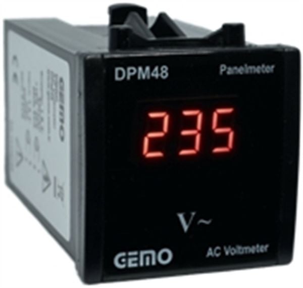 Gemo DPM48-VAC500 Dijital AC Voltmetre (48x48)