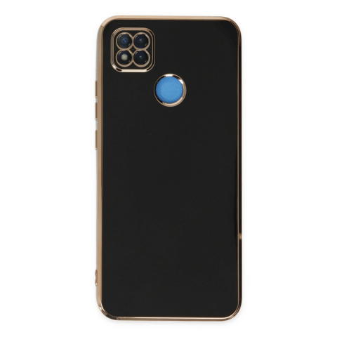 Xiaomi Redmi 9c Kılıf Volet Silikon - Siyah