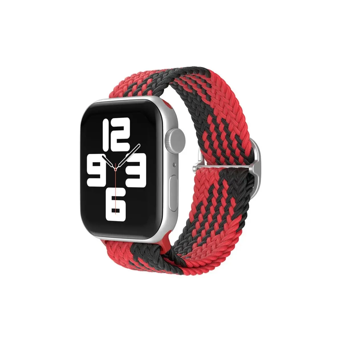 Apple Watch 38mm Star Kordon - Kırmızı-Siyah