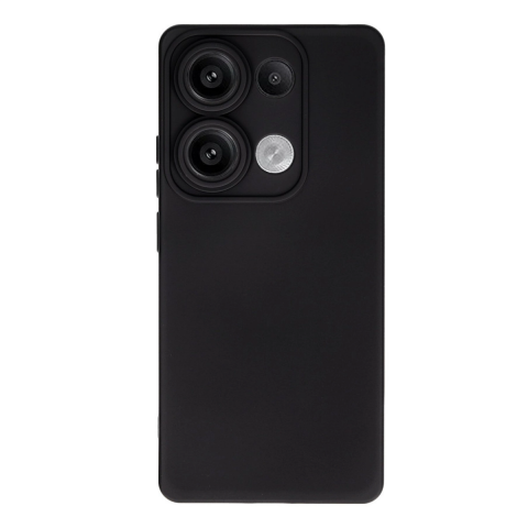 Xiaomi Redmi Note 13 Pro 4g Kılıf Nano İçi Kadife Silikon - Siyah