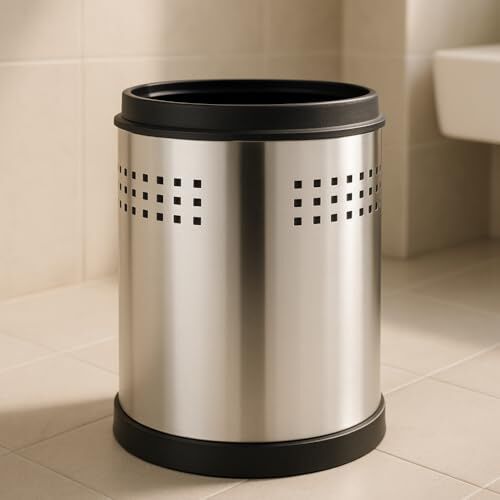 Arkitekta A44048 Çöp Kovası, 3 L, Parlak Paslanmaz Çelik Kaplama