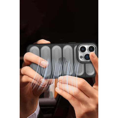 Apple İphone 14 Pro Kılıf Airmax Silikon Kapak - Siyah