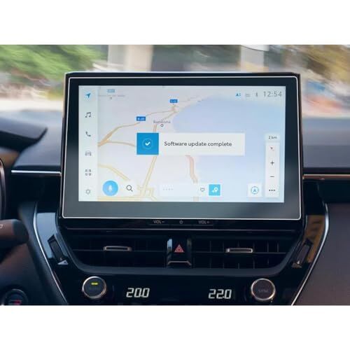 Toyota Corolla Cross multimedya ve navigasyon 10.5 İnç uyumlu mat ekran koruyucu