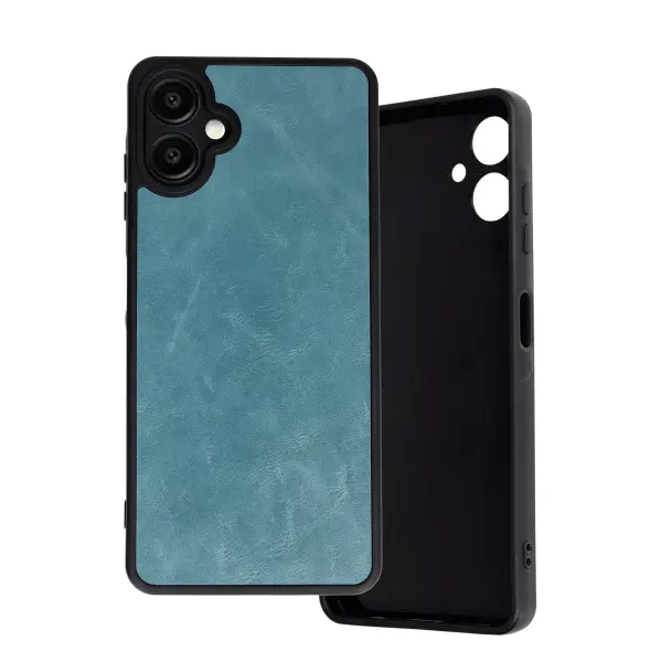 Samsung Galaxy A06 Kılıf Aras Deri Kapak - Açık Yeşil
