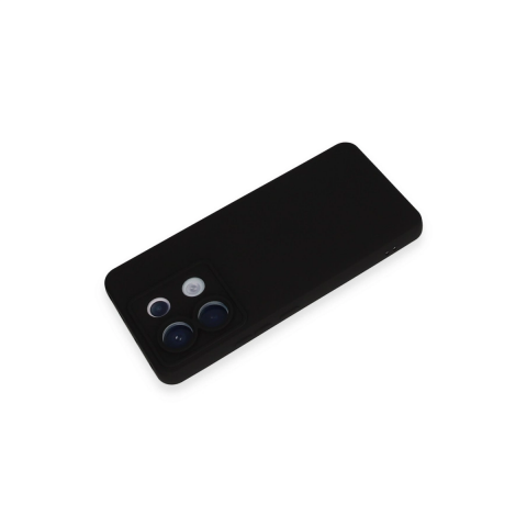 Xiaomi Redmi Note 13 Pro 5g Kılıf Nano İçi Kadife Silikon - Siyah
