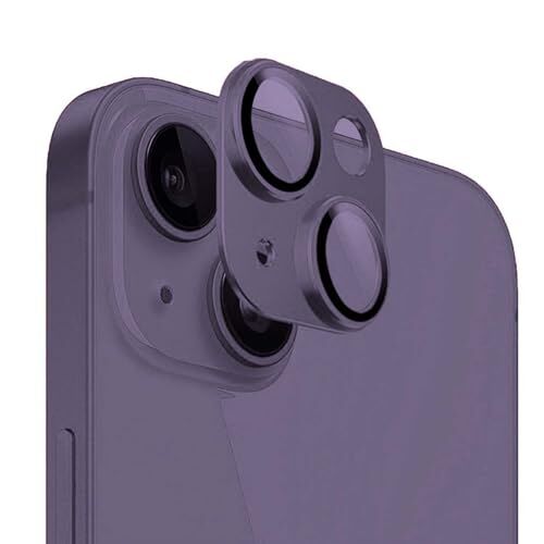 iPhone 15-15 plus Kamera Camı Lens Koruyucu Halka Set - AL3130
