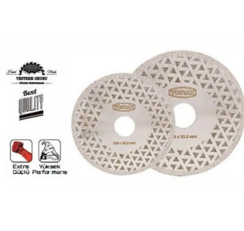 Elektrolize Elmas Kesici Flanşlı Disk - 230 Mm