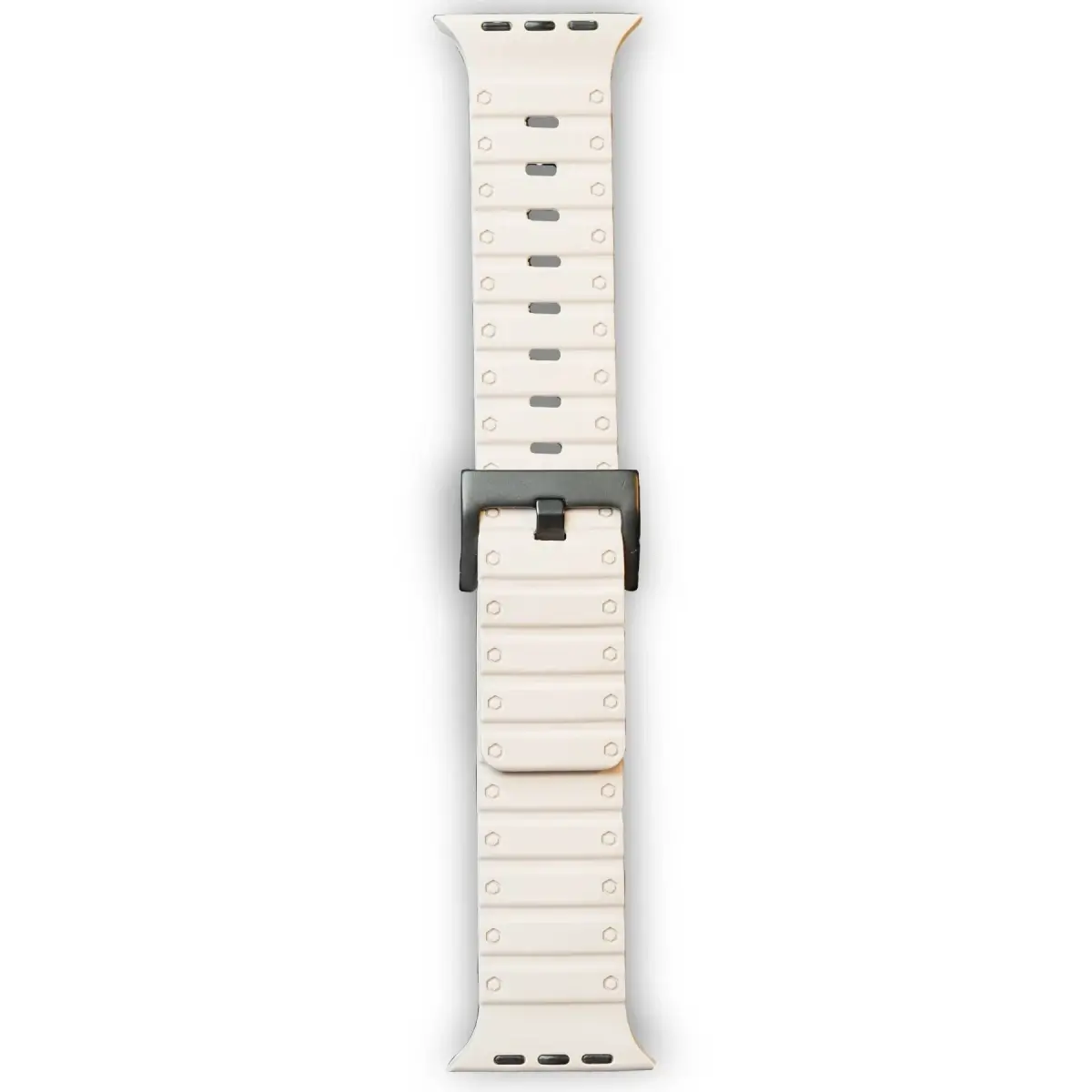 Apple Watch 42mm Magnus Mıknatıslı Silikon Kordon - Yıldız Işığı