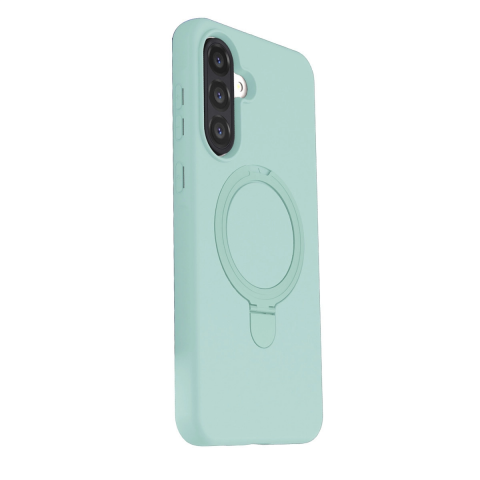 Samsung Galaxy A37 5g Regal Magsafe Standlı Kapak - Su Yeşili