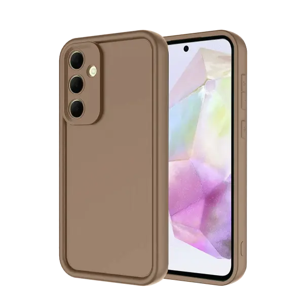 Samsung Galaxy A26 Kılıf Viera Silikon - Kahverengi