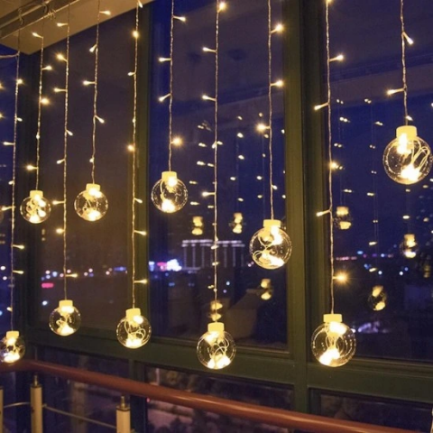 Küre Toplu Perde Led Işık Mz6200-245
