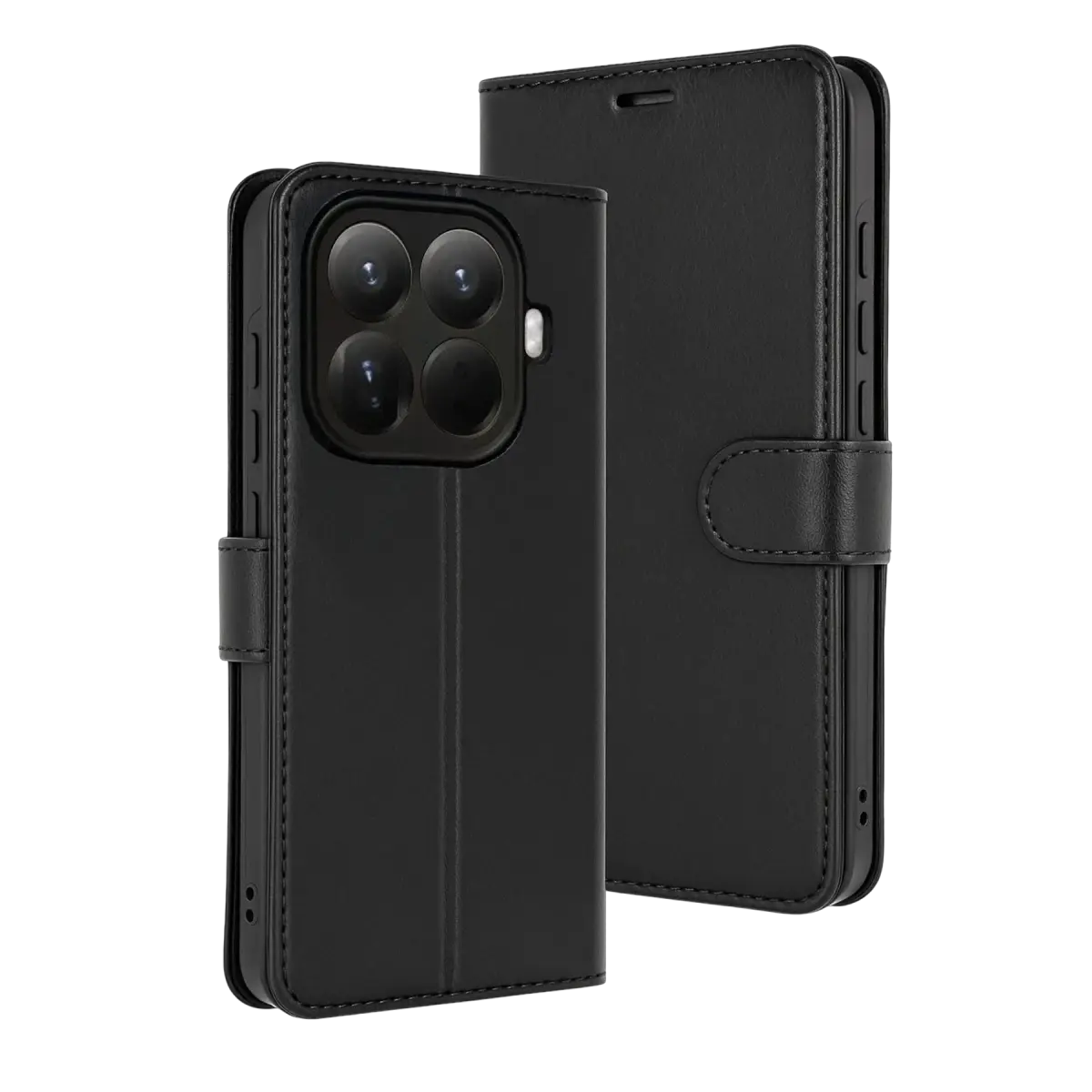 Xiaomi Mi 15T Pro Trend S Plus Kapaklı Kılıf - Siyah