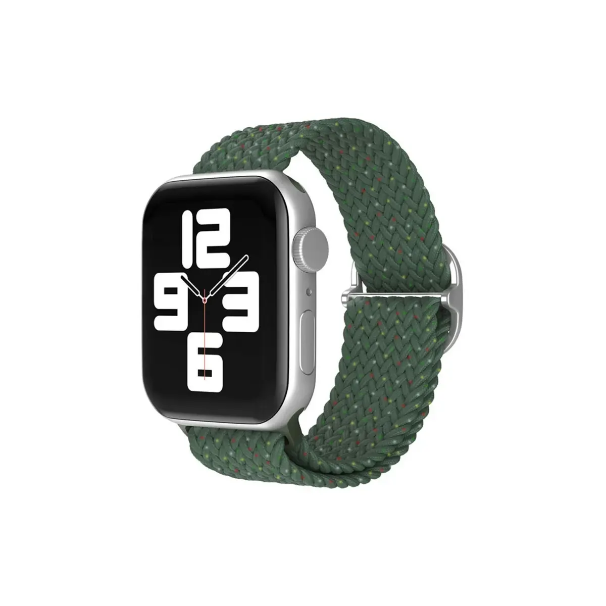 Apple Watch 38mm Star Kordon - Benekli Koyu Yeşil