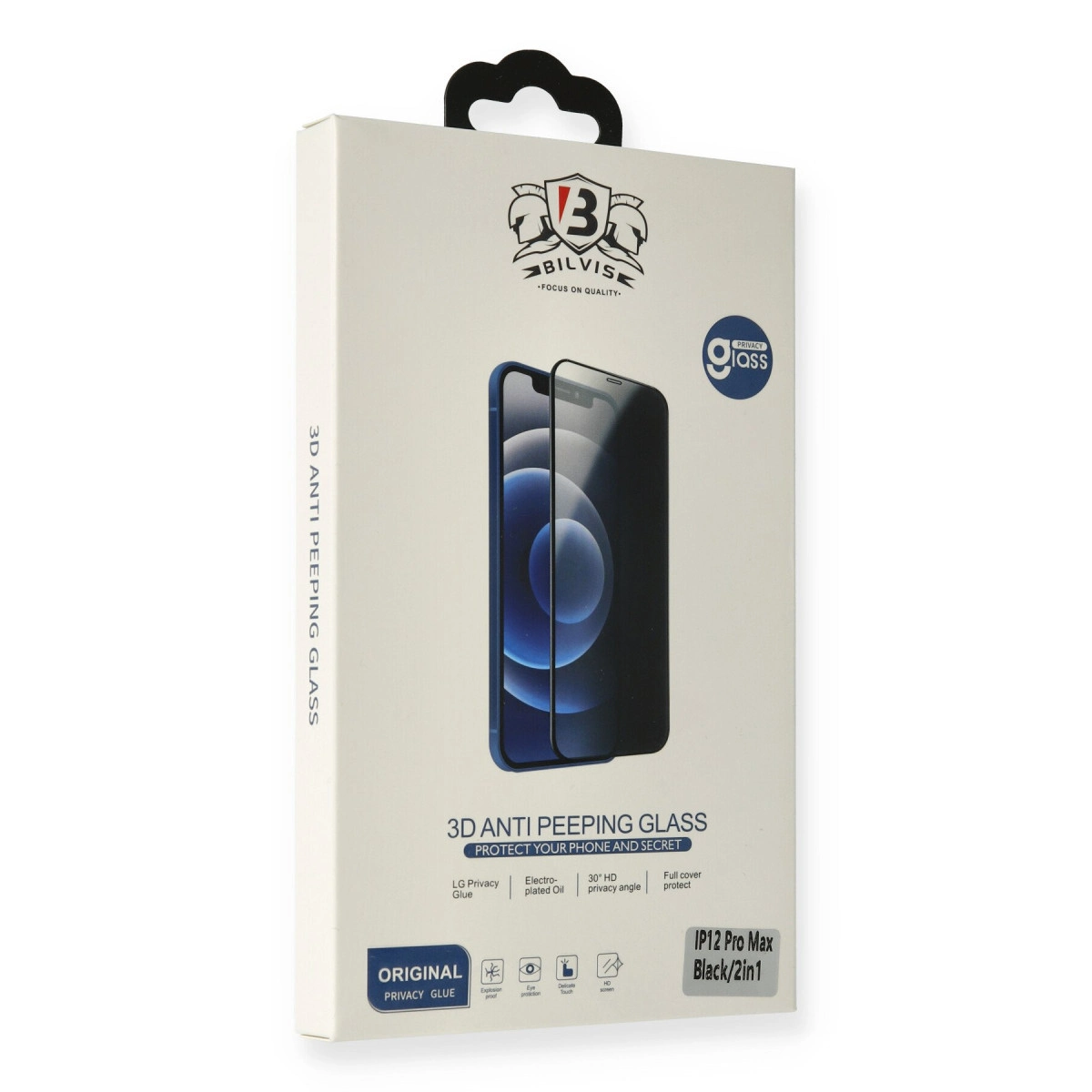 Apple İphone 14 Bilvis Hayalet Cam Ekran Koruyucu