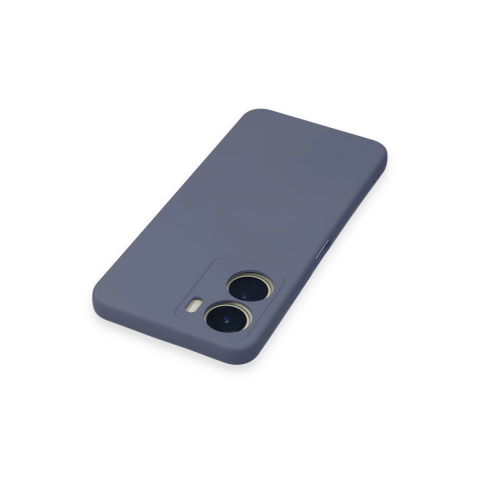 Vivo Y16 Kılıf Nano İçi Kadife Silikon - Gri