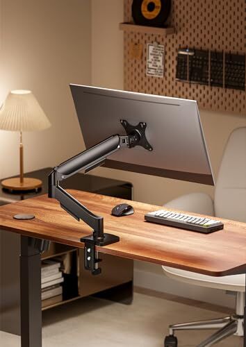 17''-32'' Ekranlar için Monitör Tutucu, 9 kg Taşıma Kapasitesi, LCD LED Amortisörlü Vesa Monitör Tutucu