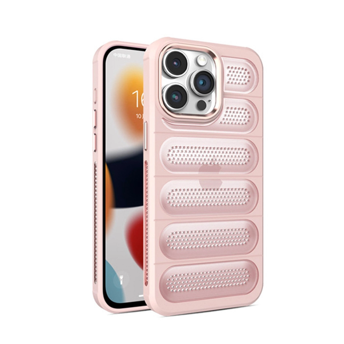 Apple İphone 15 Pro Kılıf Airmax Silikon Kapak - Pembe