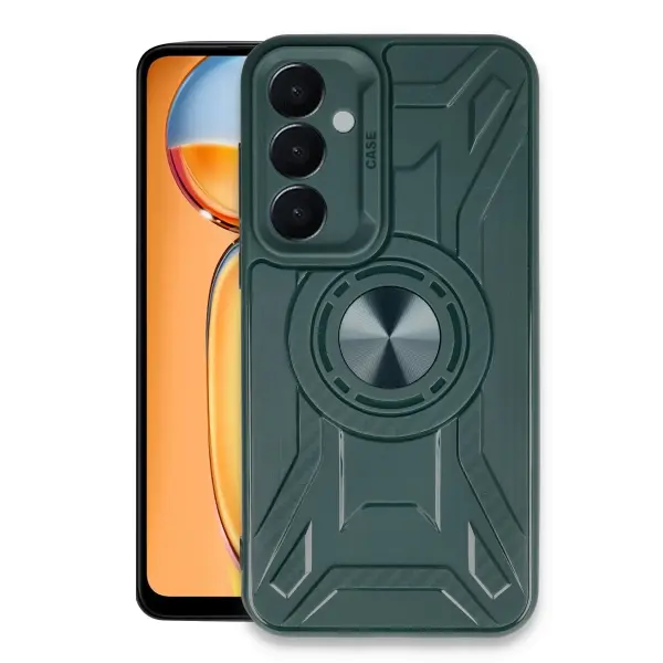 Samsung Galaxy A25 5G Kılıf Lincoln Silikon - Koyu Yeşil