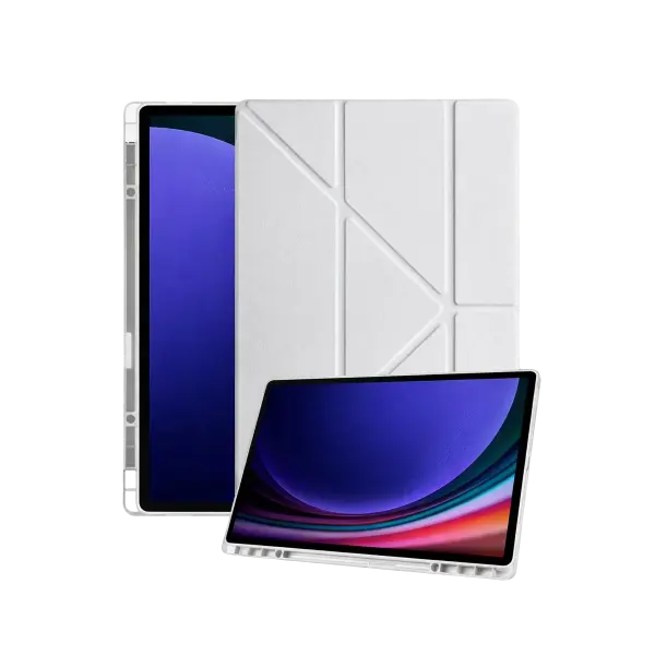 Samsung Galaxy X930 Tab S11 Ultra 14.6 Kalemlikli Mars Tablet Kılıfı - Gri