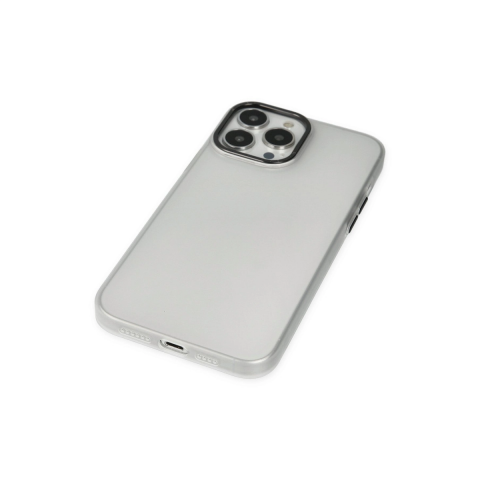 Apple İphone 14 Pro Kılıf Modos Metal Kapak - Şeffaf