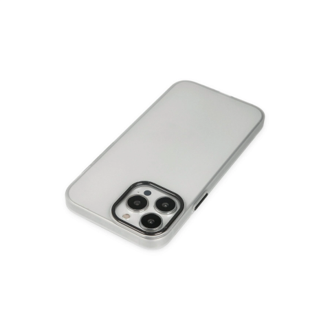 Apple İphone 14 Pro Kılıf Modos Metal Kapak - Şeffaf