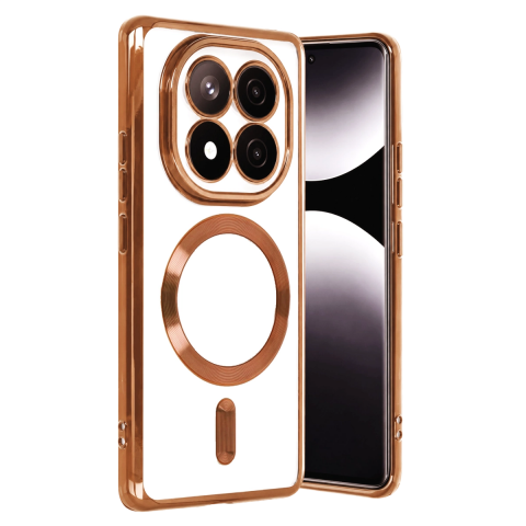 Xiaomi Redmi Note 15 4g Kross Magneticsafe Kapak - Turuncu