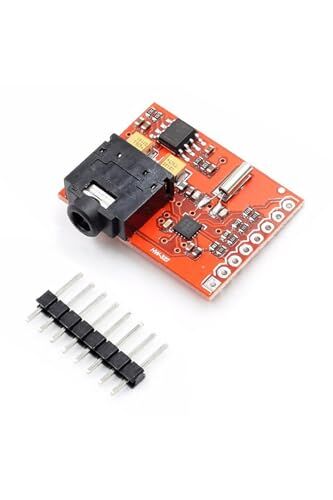 SI4703 FM Stereo Radyo Alıcı Modülü I2C Dijital Programlanabilir Düşük Güç 76Mhz-108Mhz 3.5 mm Ses S Dvm.101.299