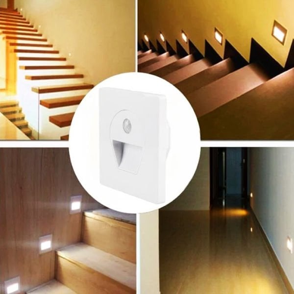 Cata 1W Sensörlü Ledli Koridor Armatürü(Beyaz) CT-5170B