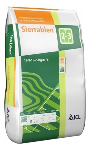 17-8-16+5MgO+Fe Kontrollü Salınımlı Çim Gübresi 2-3 Ay 25 KG