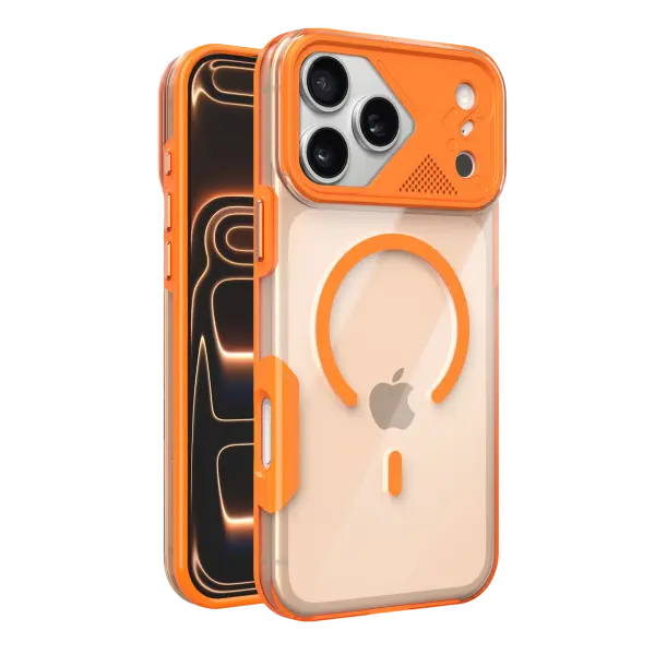 Joko Apple iPhone 17 Pro/18 Pro Zinko Magsafe Kapak - Turuncu