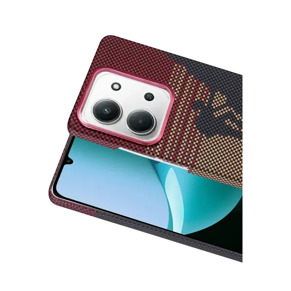 Xiaomi Redmi 15C 4G Vega Magsafe Kapak - Kırmızı