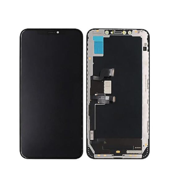 iPhone XS Max Lcd Ekran Dokunmatik REVİZE (Siyah)