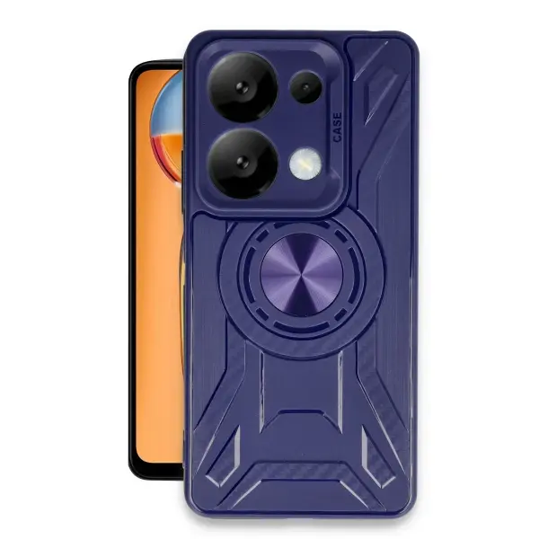 Xiaomi Redmi Note 13 4G Kılıf Lincoln Silikon - Lacivert