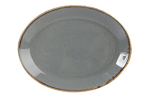 04ALM002442 Seasons Porselen Kayık Tabak