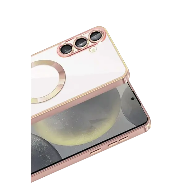 Samsung Galaxy A37 5G Kross Magneticsafe Kapak - Rose