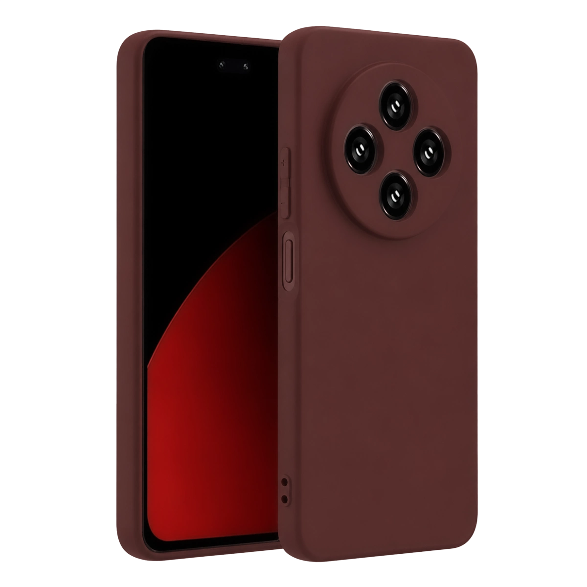 Xiaomi Redmi 14c Kılıf First Silikon - Bordo
