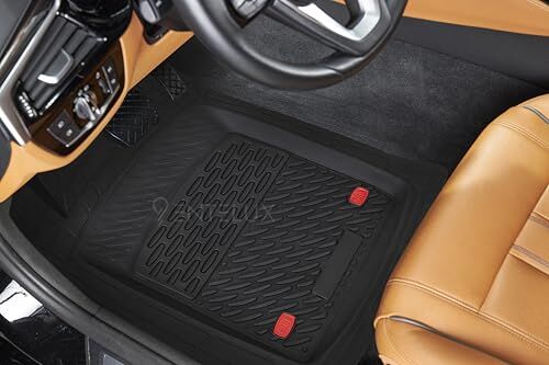 Renault Koleos 2008-2009 Model Uyumlu 3D Havuzlu Kırmızı-Siyah Paspas