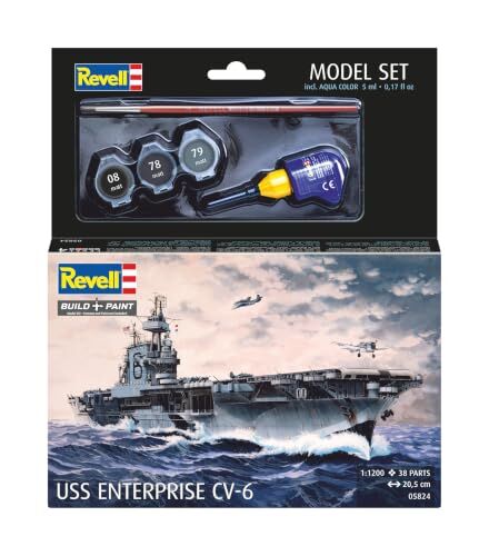 Model Set Uss Enterprise CV-6 Oyuncak