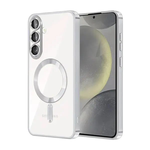 Samsung Galaxy A57 5G Kross Magneticsafe Kapak - Gümüş