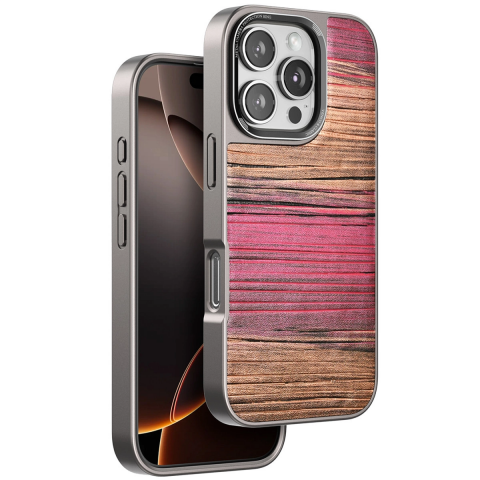 Venco Apple İphone 16 Pro Max Wave Kapak - Pembe