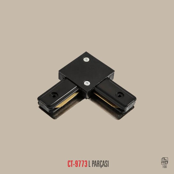 Cata Monofaze L Besleme (Siyah) CT-9773S