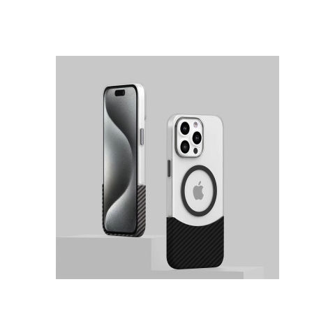 Joko Apple İphone 16 Plus Carbon Puzzle Magsafe Kapak - Siyah