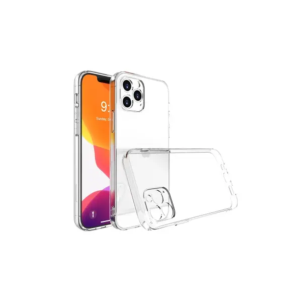 Apple iPhone 13 Pro Max Kılıf Lüx Şeffaf Silikon