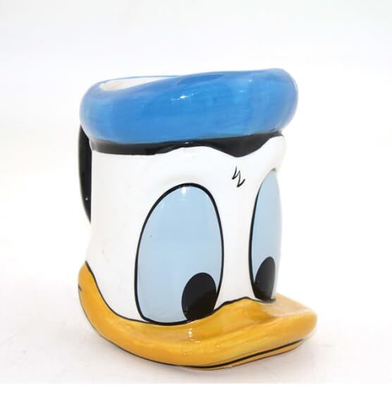Donald Duck 3D Seramik Kupa Bardak, Lisanslı Disney Karakter Tasarımı