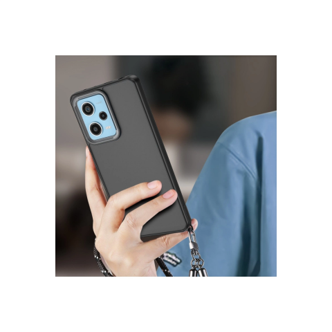 Xiaomi Redmi Note 12 4g Kılıf Elegant Kapak - Siyah
