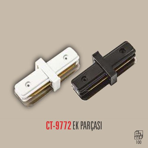 Cata Monofaze Ray Orta Besleme (Siyah) CT-9772S