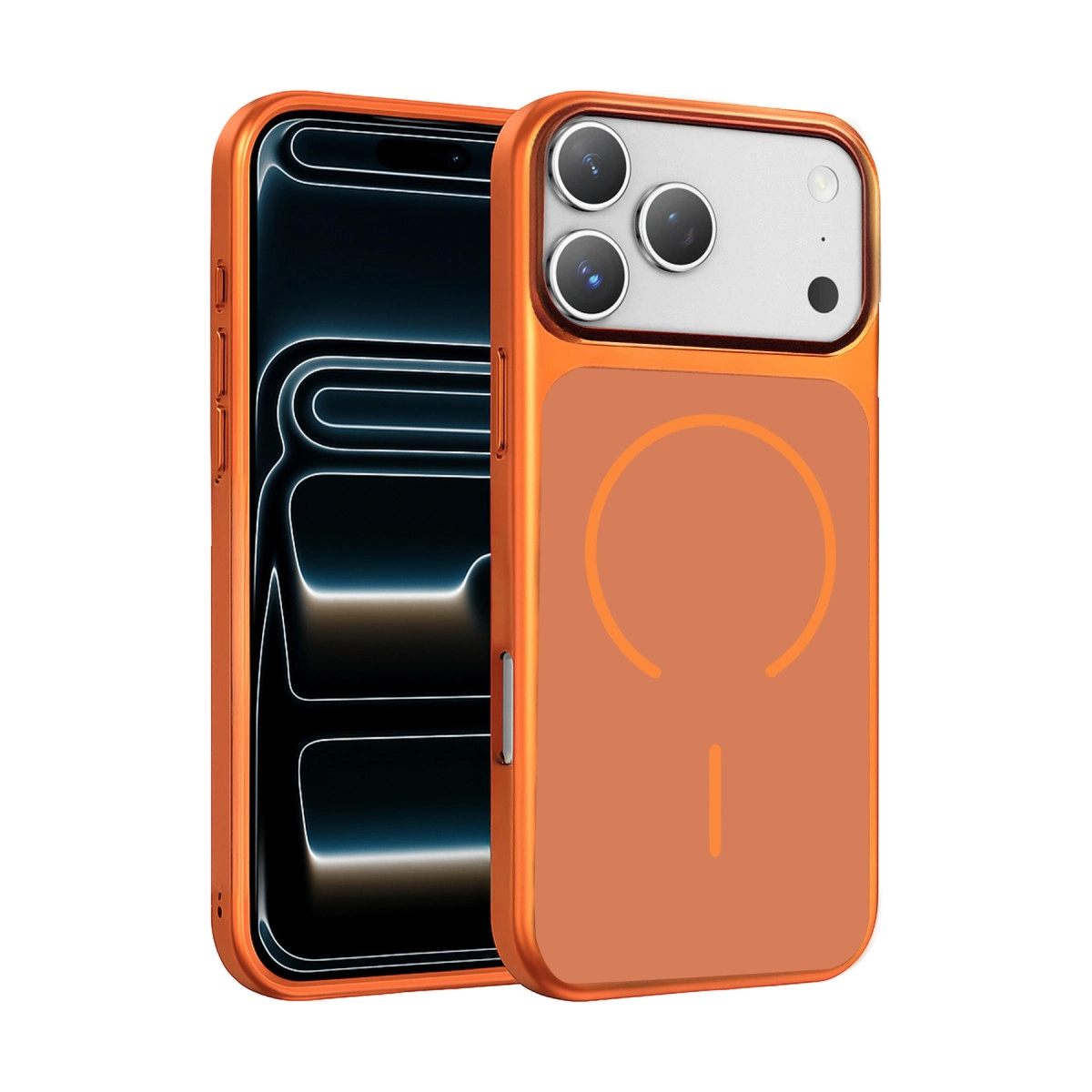 Joko Apple İphone 17 Pro Rush Magsafe Kapak - Turuncu